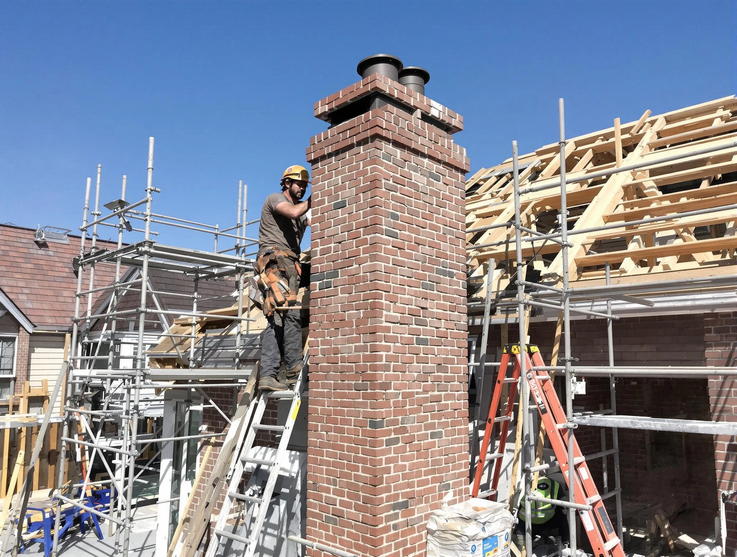 New chimney installation completed by Alpine Chimney Sweep in Alpine, UT