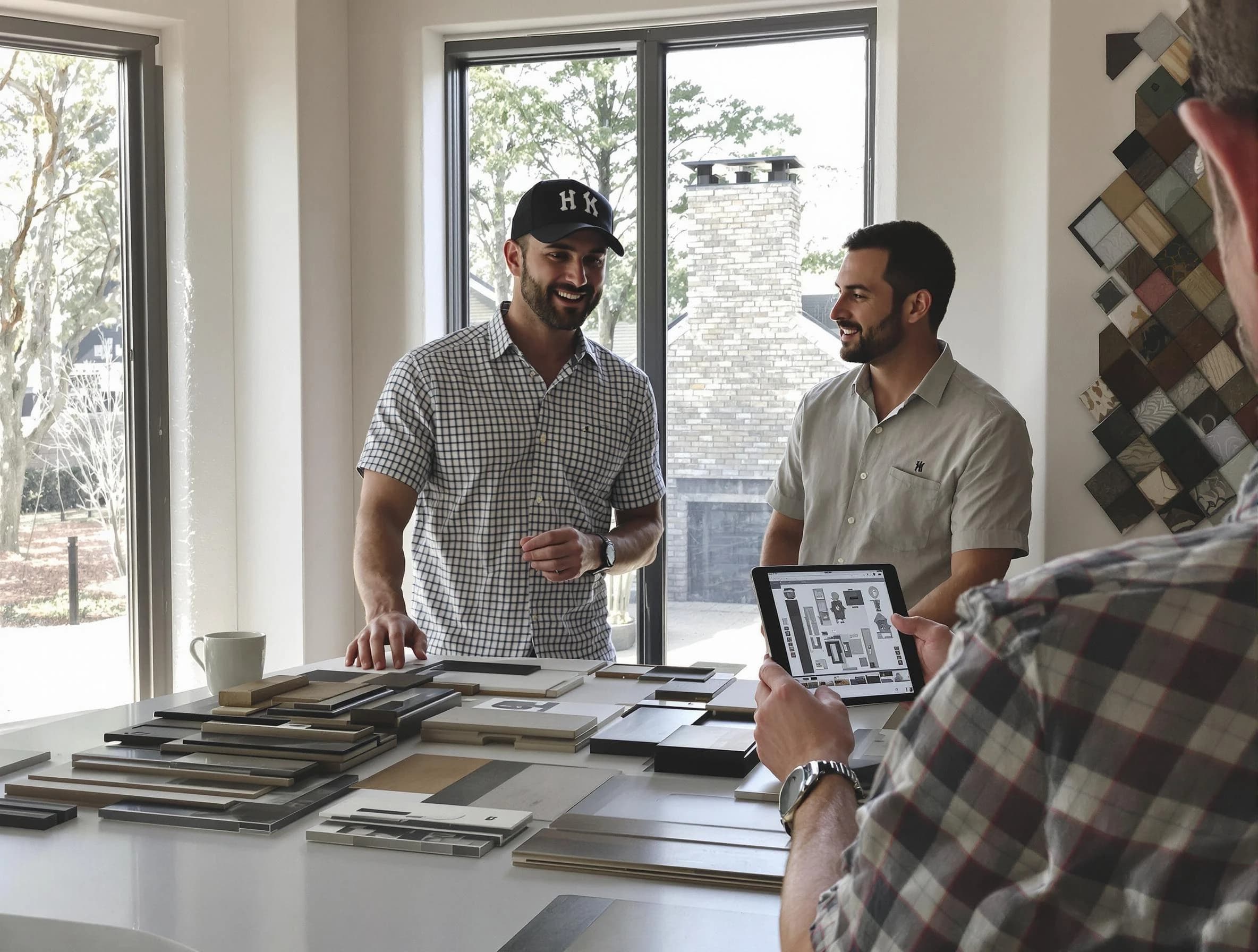 Alpine Chimney Sweep remodeling a chimney and fireplace in Alpine, UT