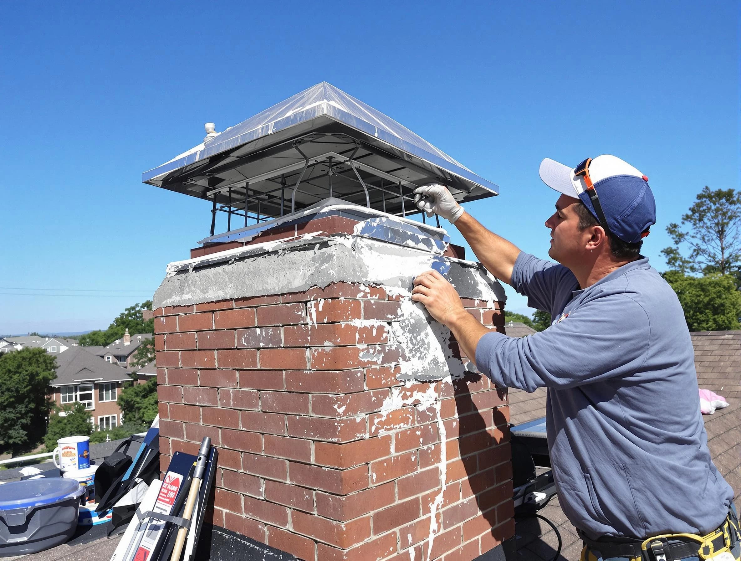 Chimney Crown Services service in Alpine, UT