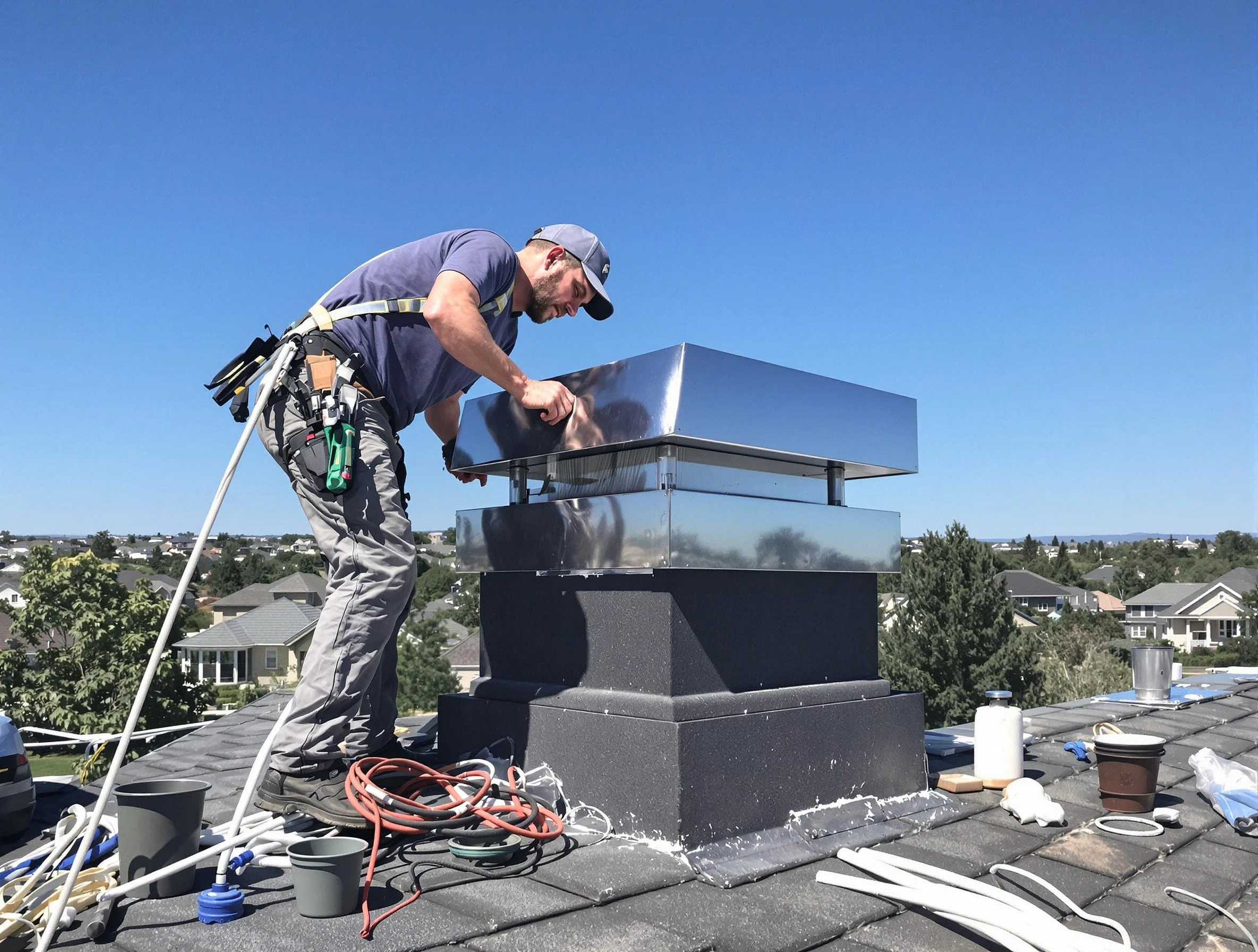 Chimney Cap Services in American Fork, UT