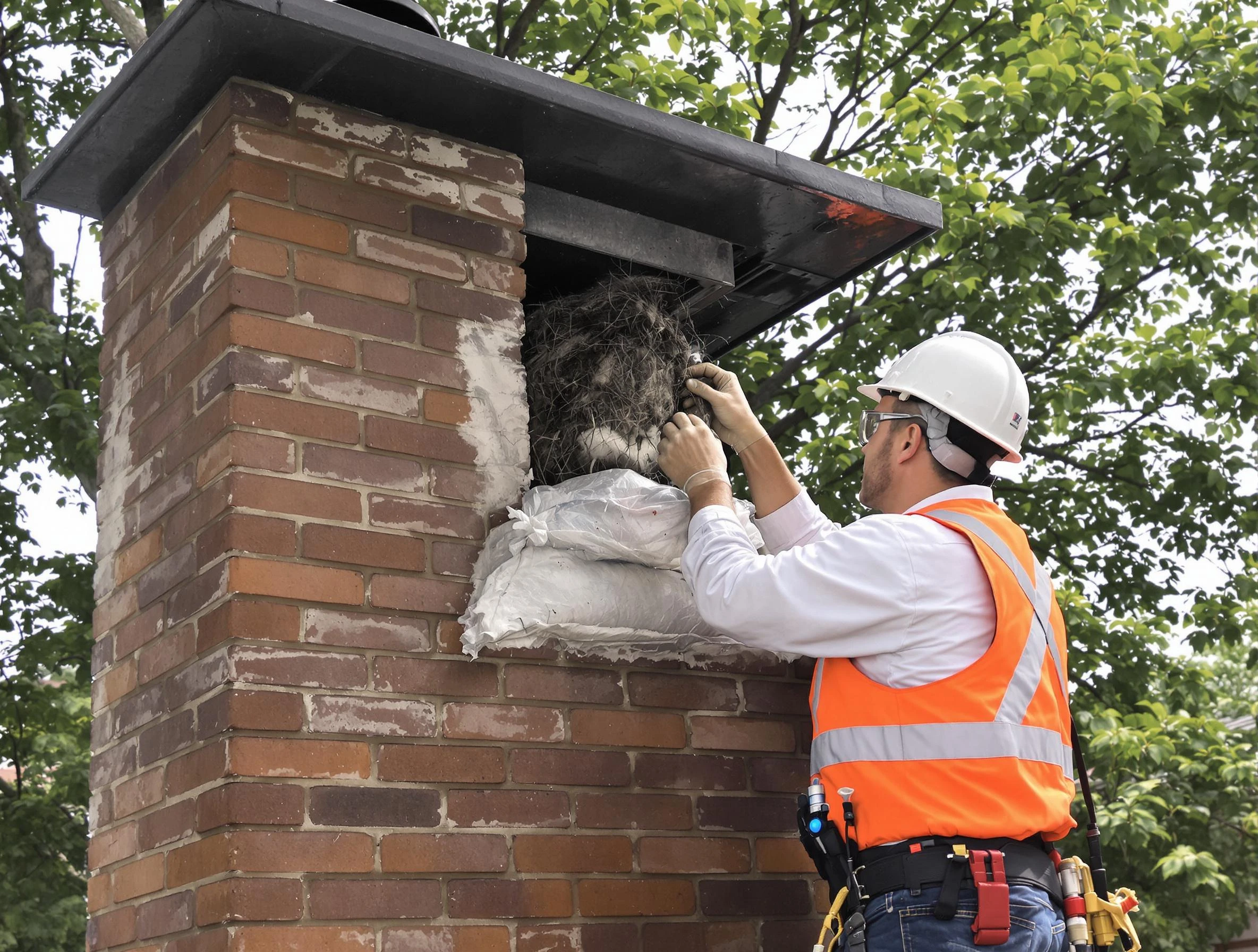 Humane removal of debris and animals by Alpine Chimney Sweep in Alpine, UT